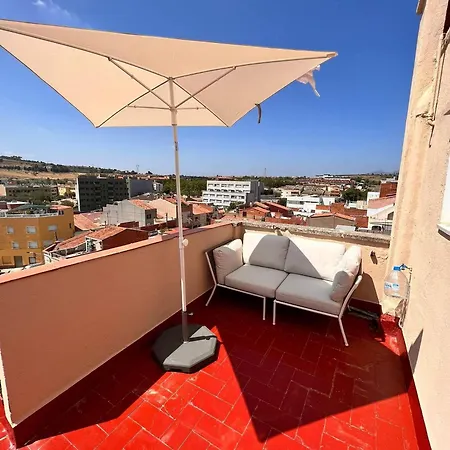 Atico Chic Lounge Outdoor Space Daire Terrassa